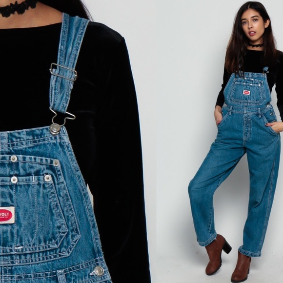 revolt jeans overalls